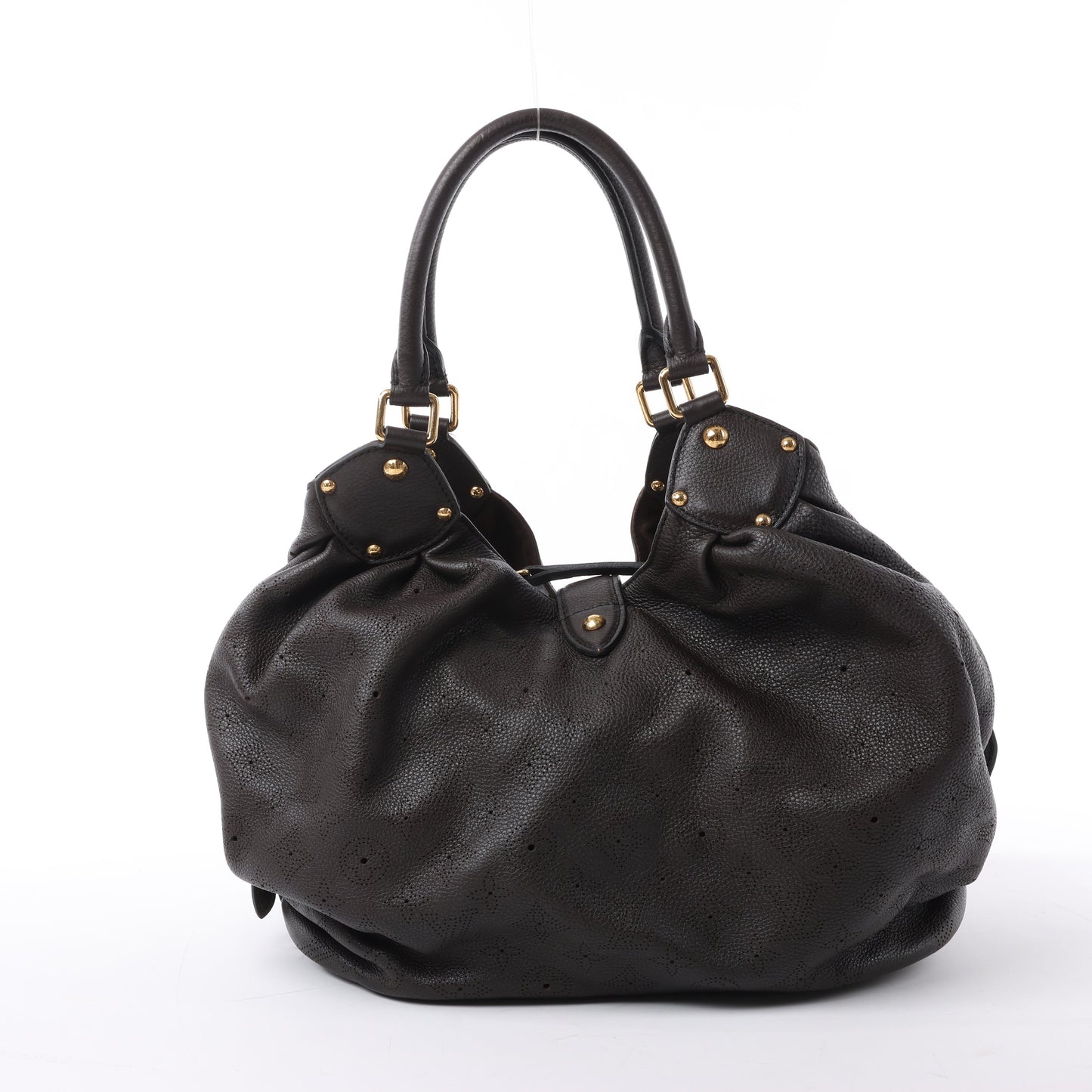 Louis Vuitton Monogram Mahina Leather Lunar XL Handbag in Brown M93810