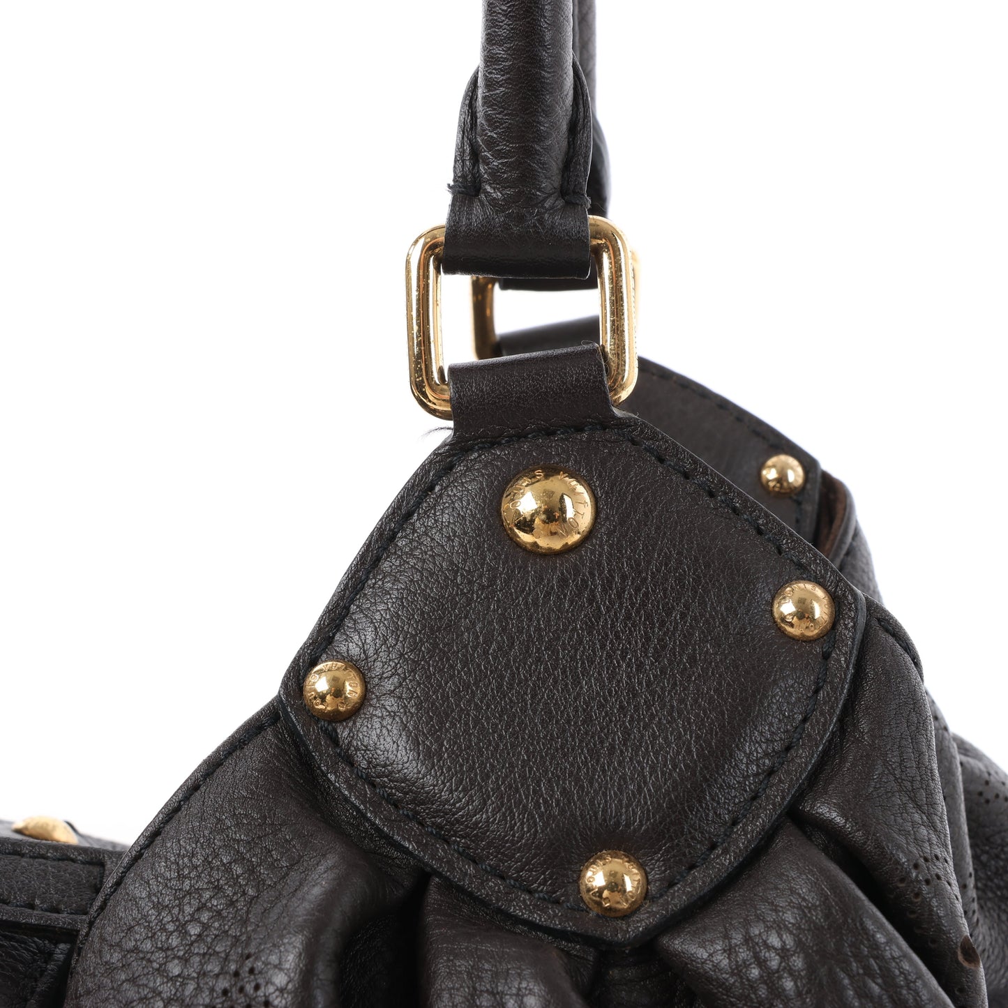 Louis Vuitton Monogram Mahina Leather Lunar XL Handbag in Brown M93810