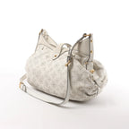 Louis Vuitton Mahina XS Monogram Leather Shoulder Bag in White
