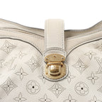 Louis Vuitton Mahina XS Monogram Leather Shoulder Bag in White