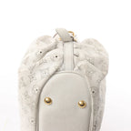 Louis Vuitton Mahina XS Monogram Leather Shoulder Bag in White
