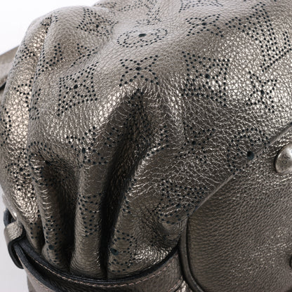Louis Vuitton Metallic Monogram Mahina Leder Solar XS Umhängetasche in Bronze M95717