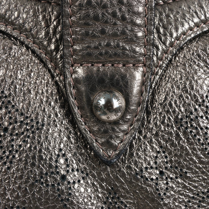Louis Vuitton Metallic Monogram Mahina Leder Solar XS Umhängetasche in Bronze M95717