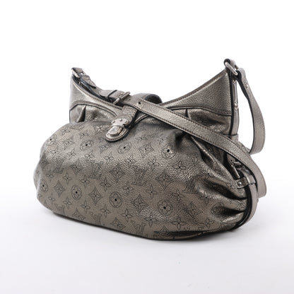 Louis Vuitton Metallic Monogram Mahina Leder Solar XS Umhängetasche in Bronze M95717