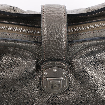 Louis Vuitton Metallic Monogram Mahina Leder Solar XS Umhängetasche in Bronze M95717