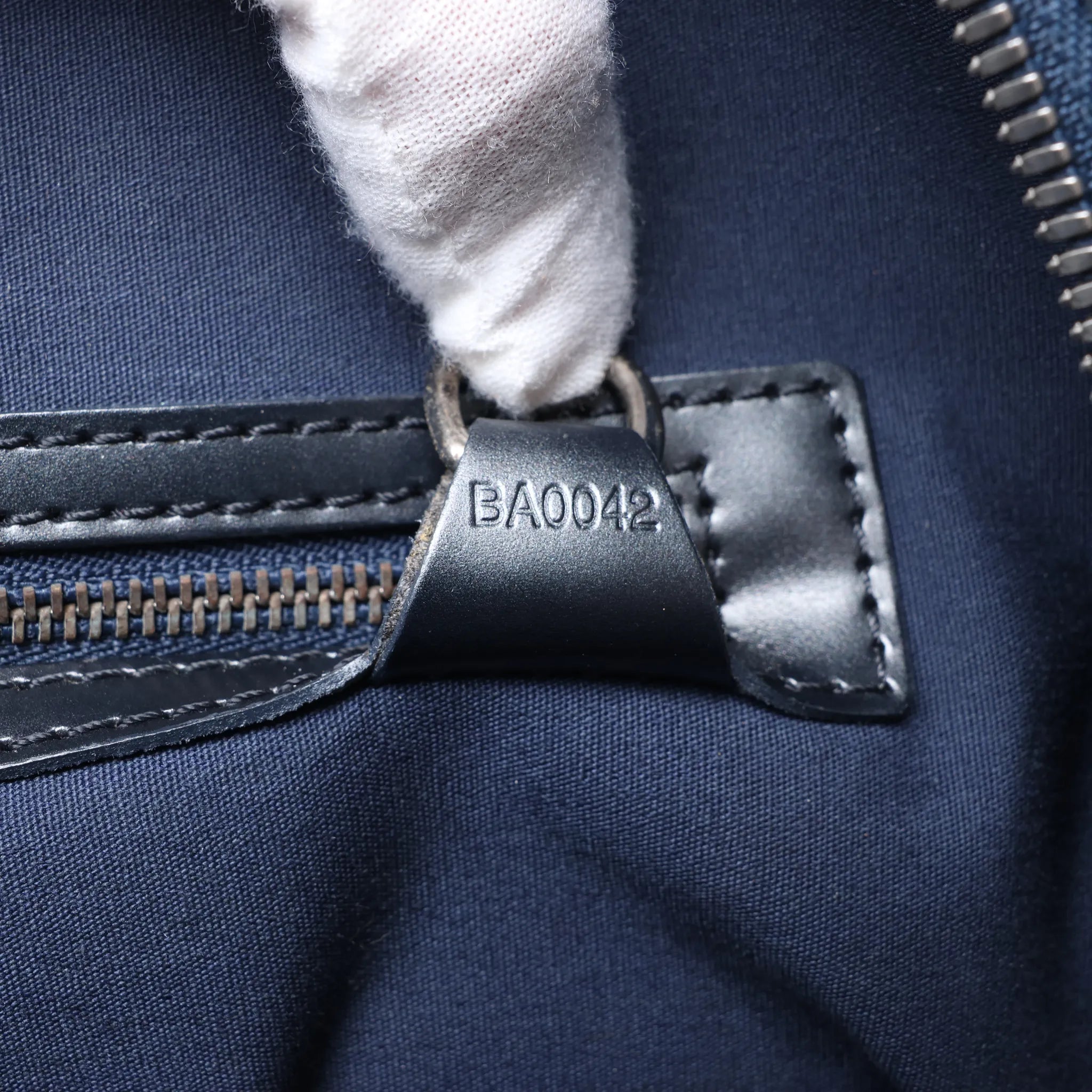 Louis Vuitton Malden Monogram Matt Handbag Navy Blue