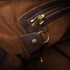 Bolso de hombro Louis Vuitton Malle Damier Ebene en marrón