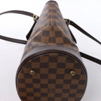 Louis Vuitton Malle Damier Ebene Shoulder Bag in Brown N42240