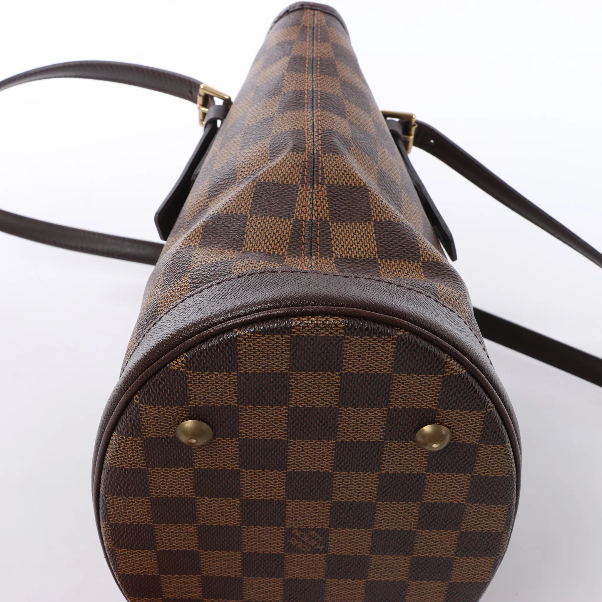 Louis Vuitton Malle Damier Ebene Shoulder Bag in Brown N42240