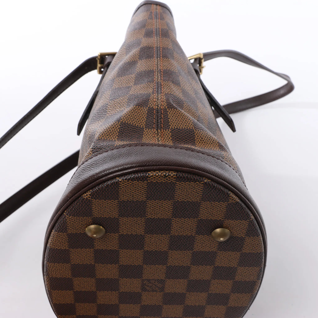 Louis Vuitton Malle Damier Ebene Shoulder Bag in Brown N42240