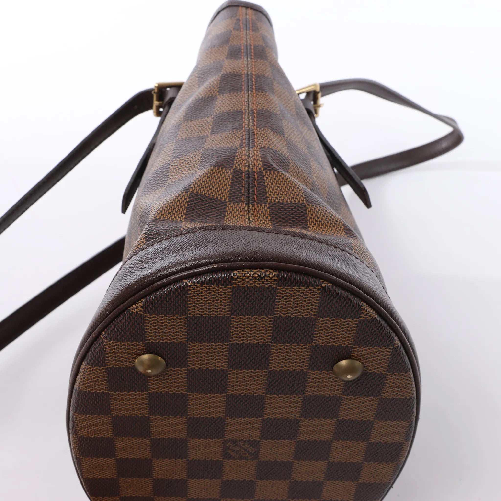Louis Vuitton Malle Damier Ebene Shoulder Bag in Brown N42240