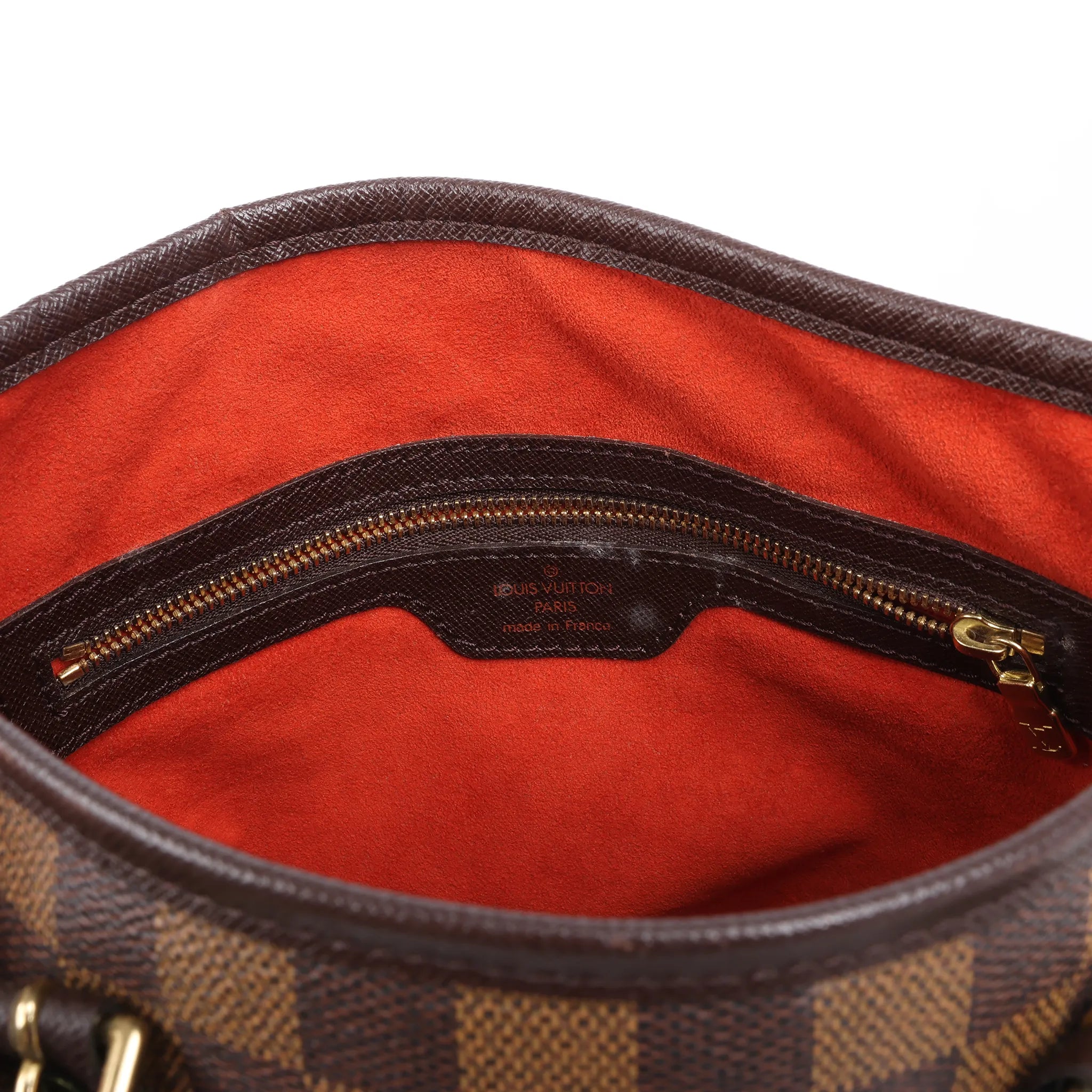 Louis Vuitton Malle Damier Ebene Shoulder Bag in Brown N42240