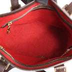 Louis Vuitton Marais Damier Ebene Shoulder Bag in Brown N42240