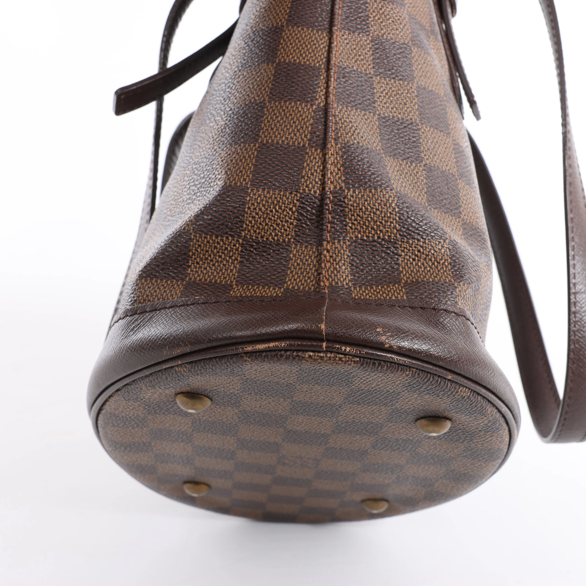 Louis Vuitton Marais Damier Ebene Shoulder Bag in Brown N42240