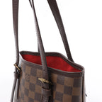 Louis Vuitton Marais Damier Ebene Shoulder Bag in Brown N42240
