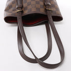 Louis Vuitton Marais Damier Ebene Shoulder Bag in Brown N42240