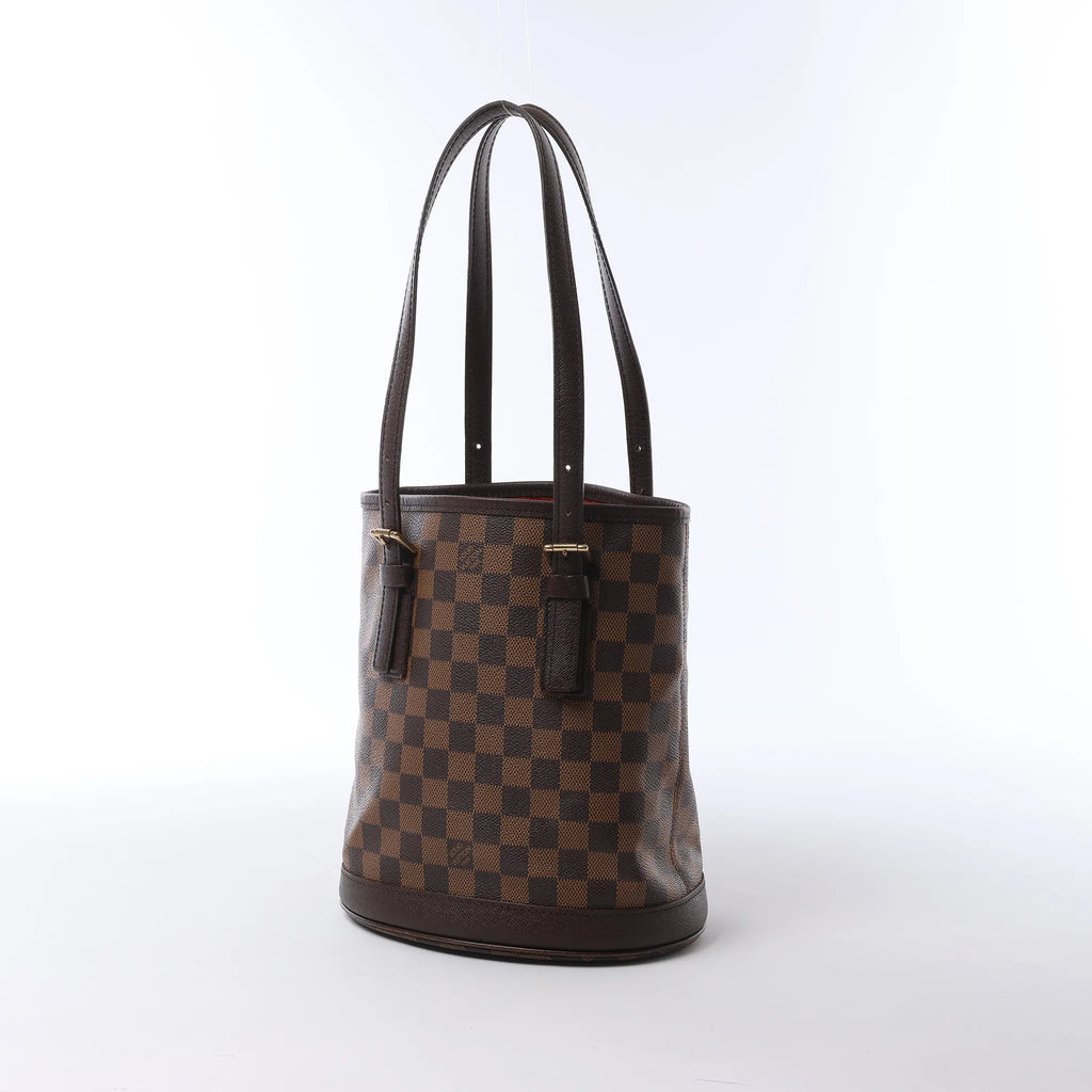 Louis Vuitton Malle Damier Ebene Shoulder Bag in Brown N42240
