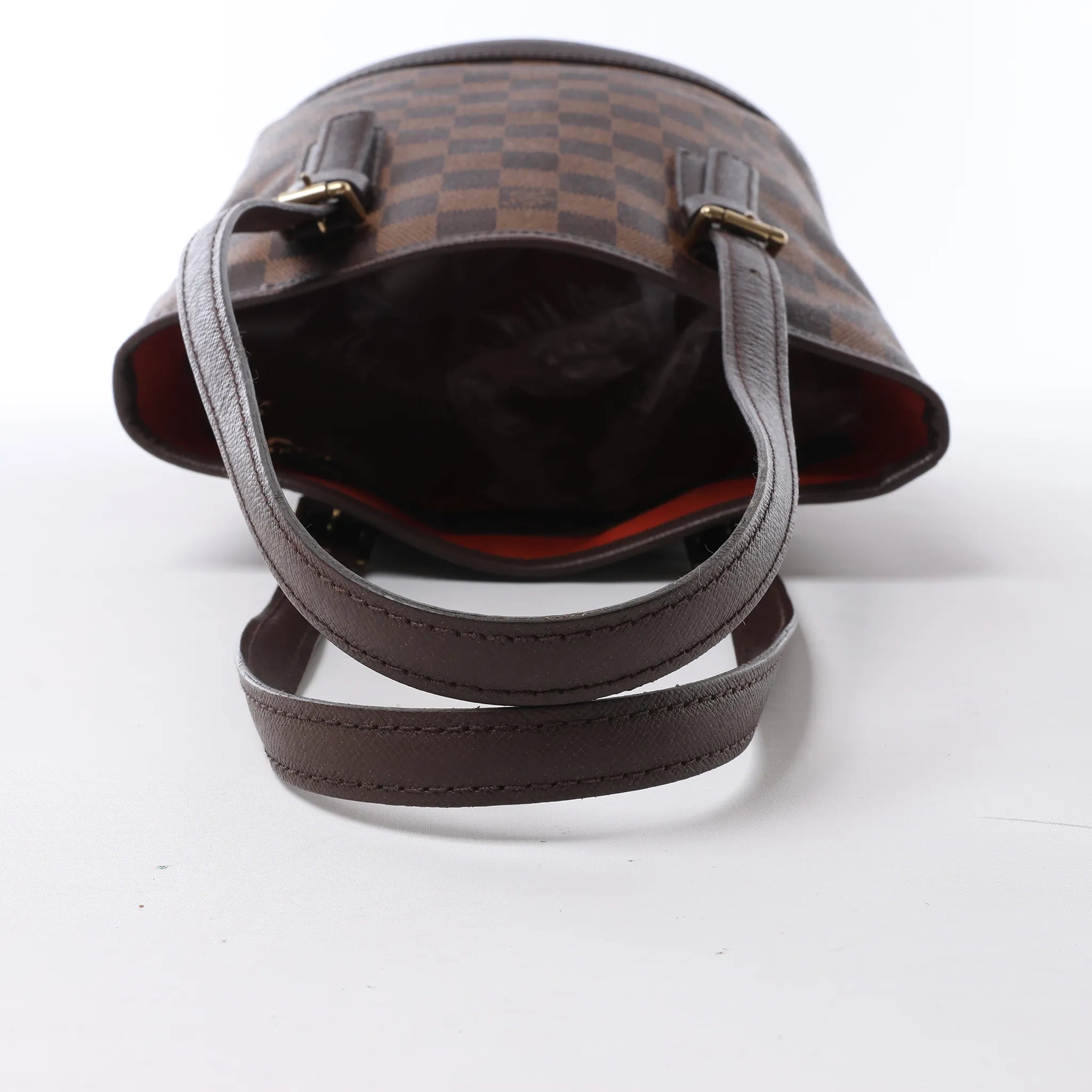 Louis Vuitton Malle Damier Ebene Shoulder Bag in Brown N42240