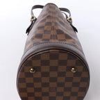Louis Vuitton Malle Damier Ebene Shoulder Bag in Brown N42240