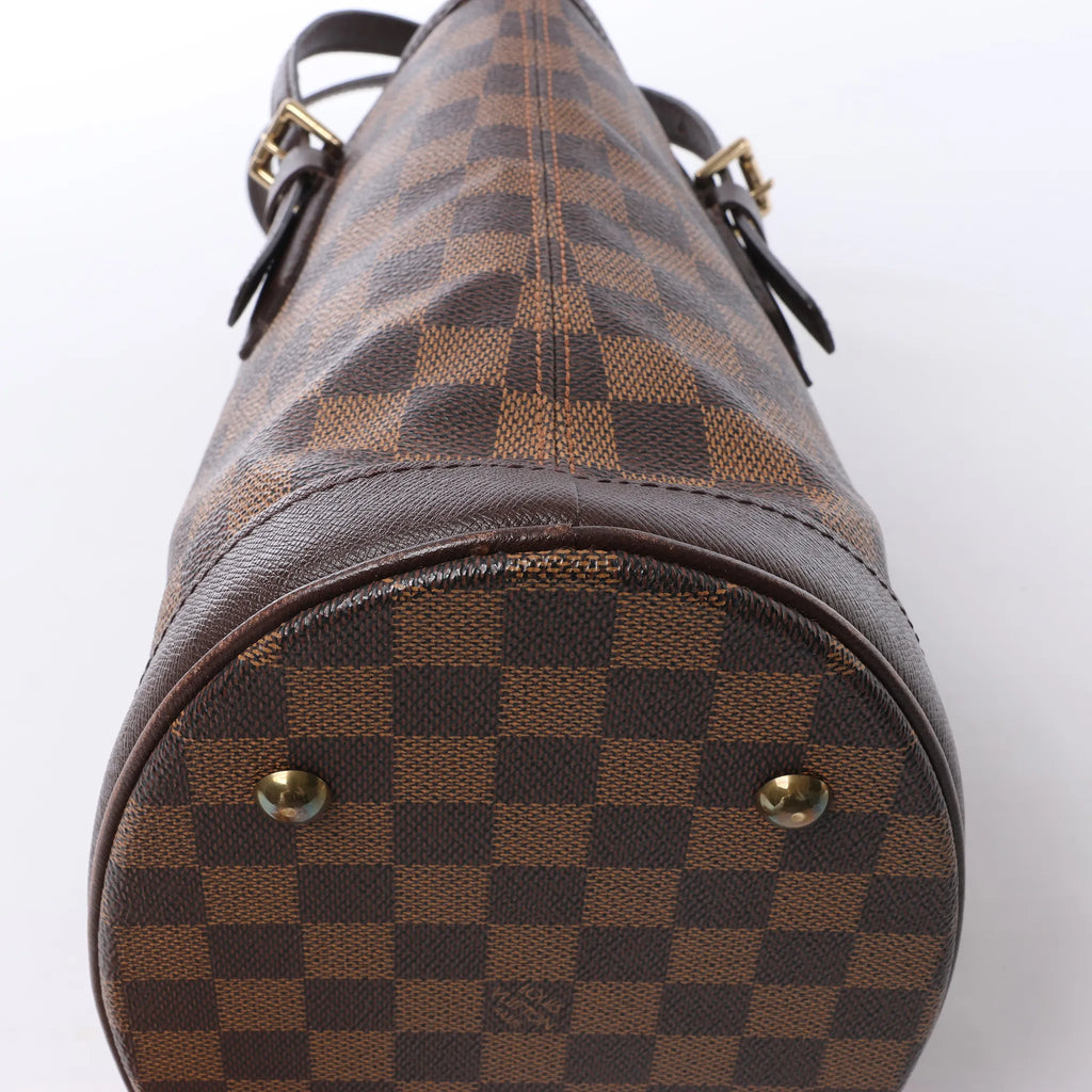 Louis Vuitton Malle Damier Ebene Shoulder Bag in Brown N42240