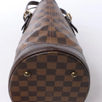 Louis Vuitton Malle Damier Ebene Shoulder Bag in Brown N42240