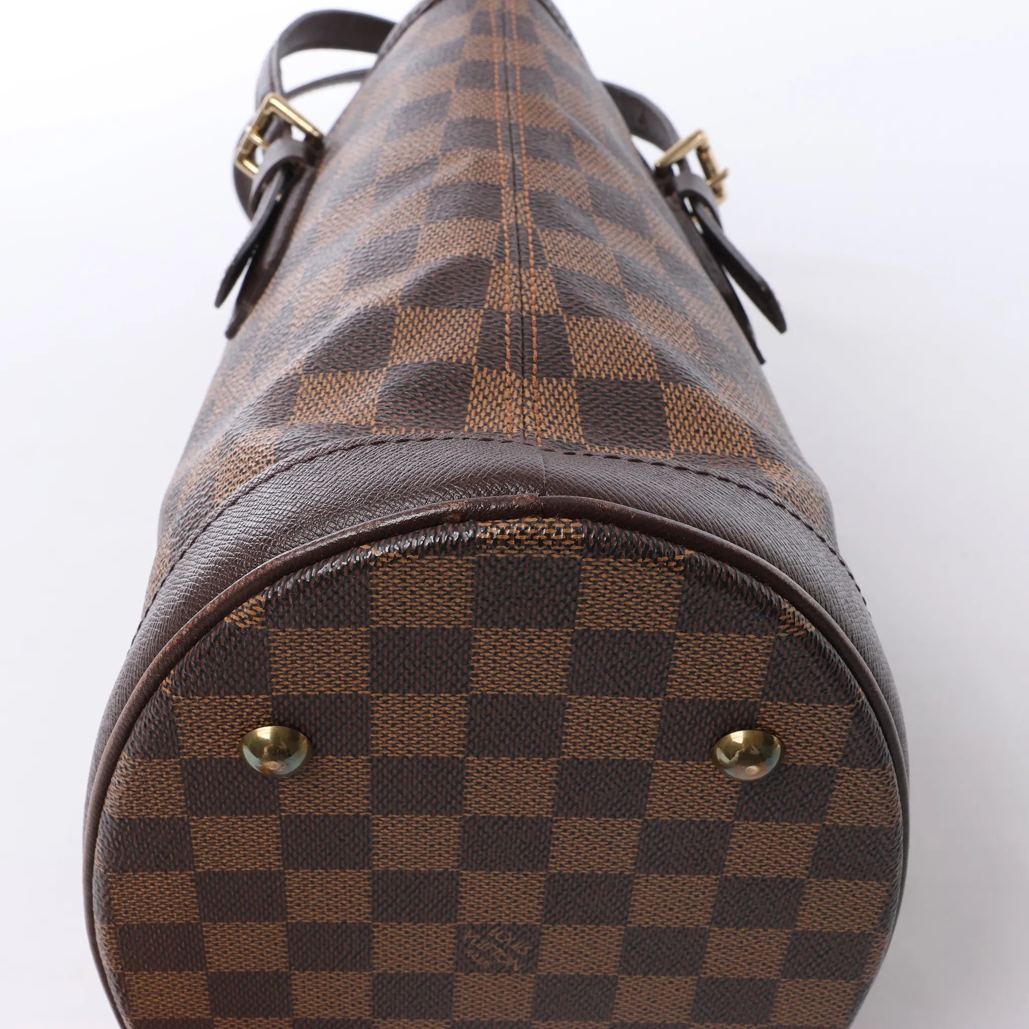 Louis Vuitton Malle Damier Ebene Shoulder Bag in Brown N42240