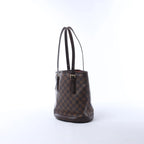 Louis Vuitton Malle Damier Ebene Shoulder Bag in Brown N42240