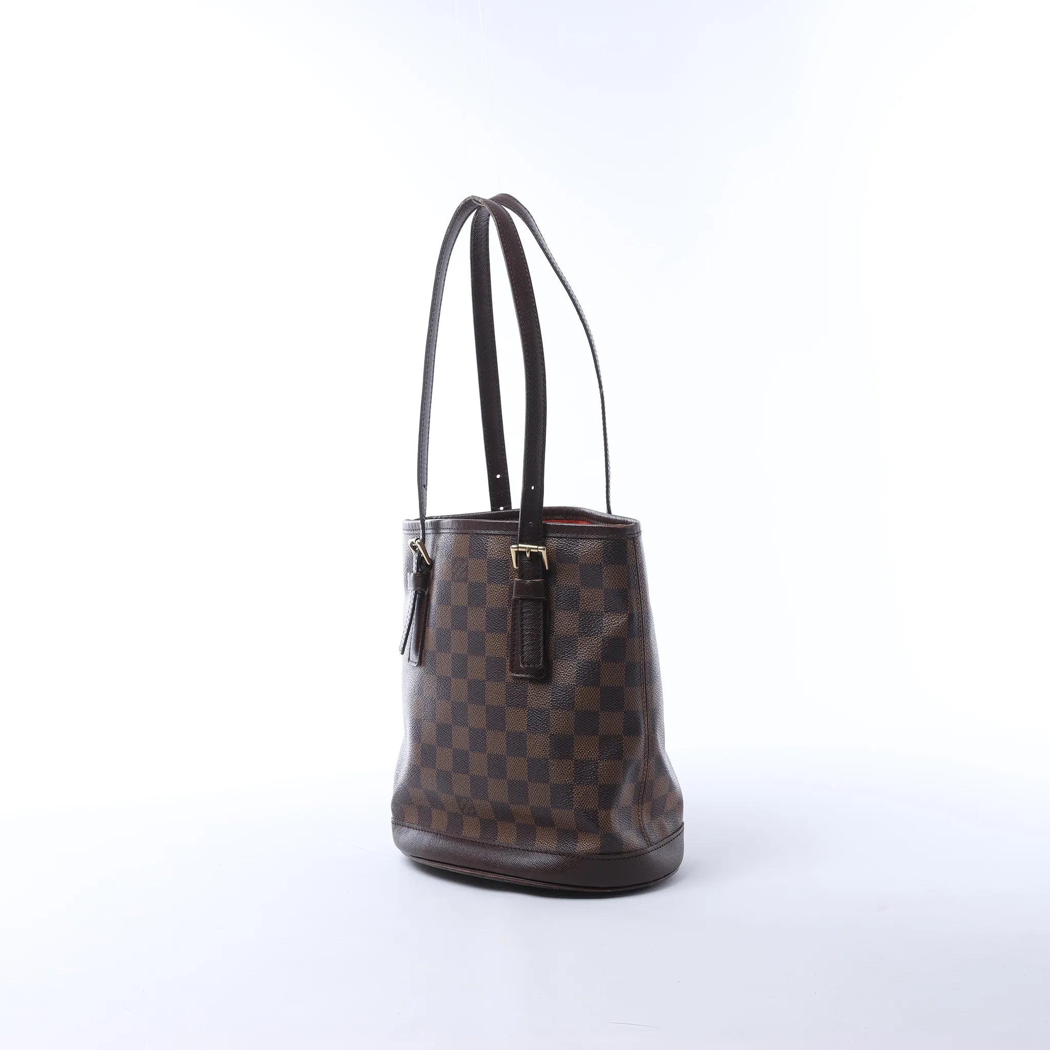 Louis Vuitton Malle Damier Ebene Shoulder Bag in Brown N42240