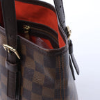Louis Vuitton Malle Damier Ebene Shoulder Bag in Brown N42240
