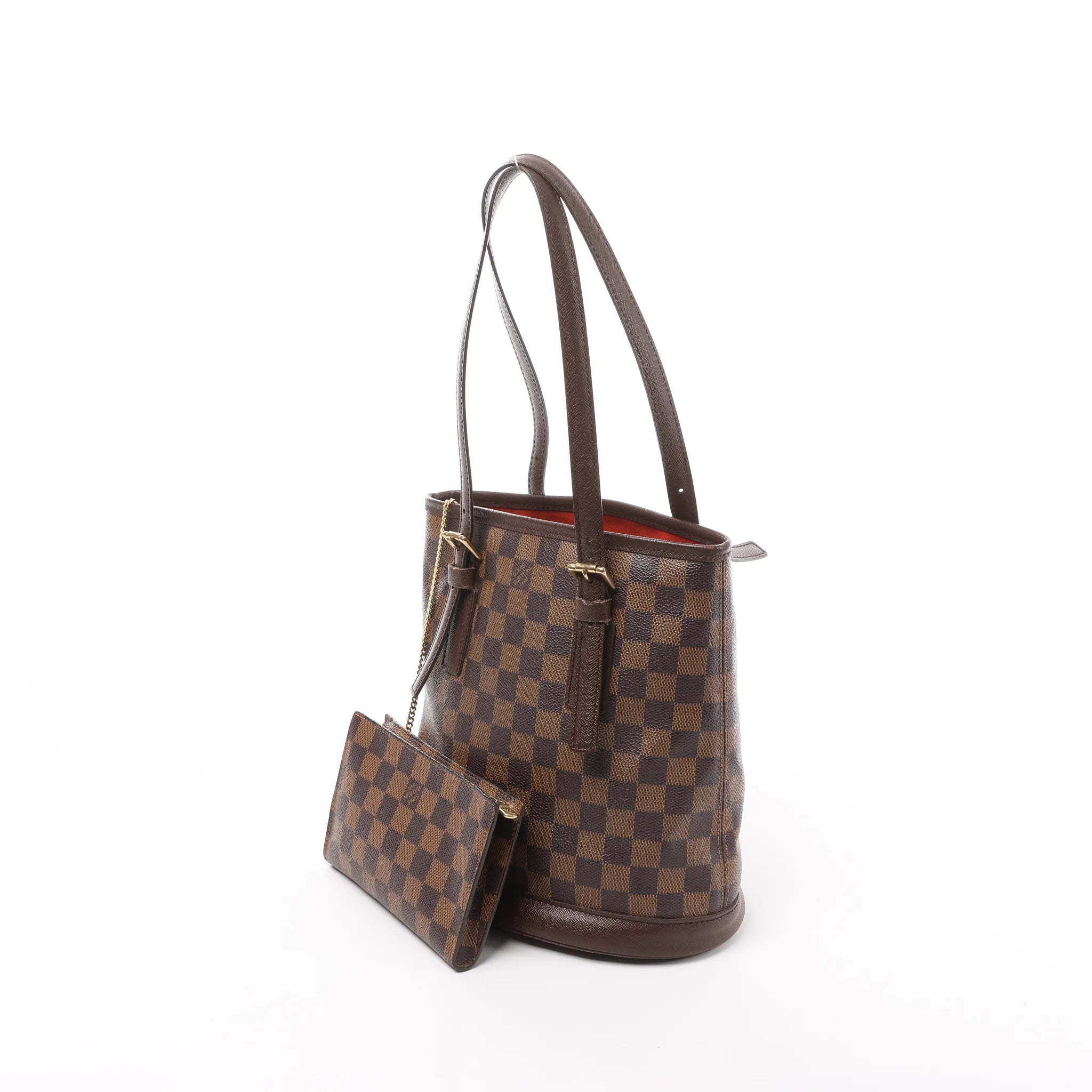 Louis Vuitton Malle Damier Shoulder Bag in Brown N42240