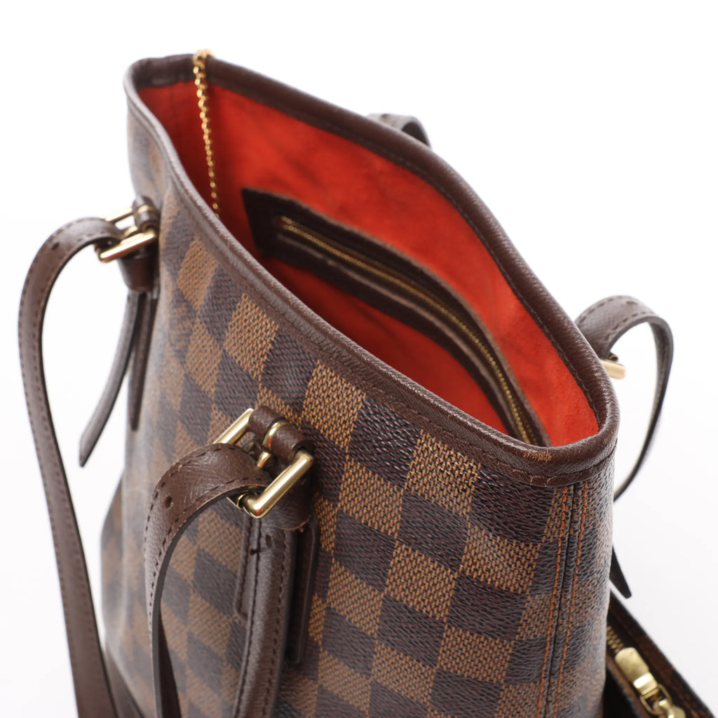 Louis Vuitton Malle Damier Shoulder Bag in Brown N42240