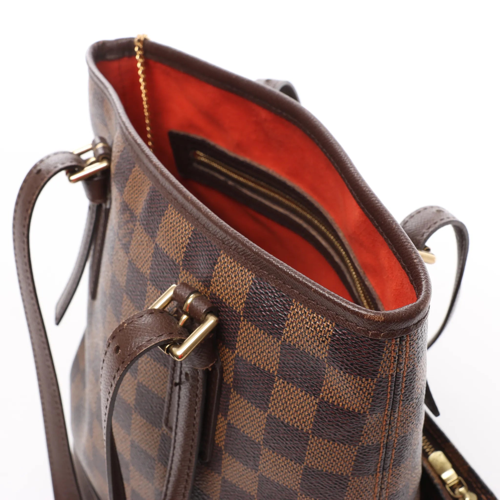 Louis Vuitton Malle Damier Shoulder Bag in Brown N42240
