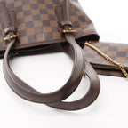 Louis Vuitton Malle Damier Shoulder Bag in Brown N42240