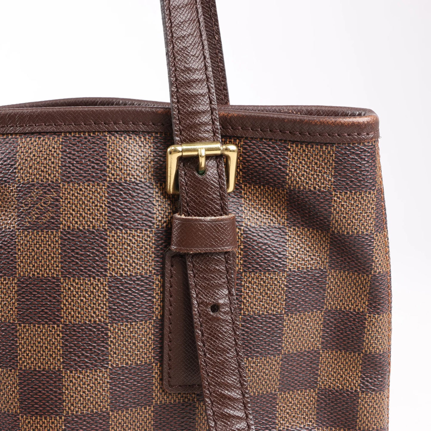 Louis Vuitton Damier Malle Shoulder Bag in Brown N42240