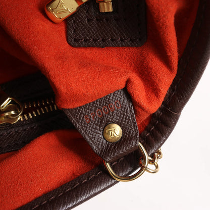 Louis Vuitton Damier Malle Shoulder Bag in Brown N42240