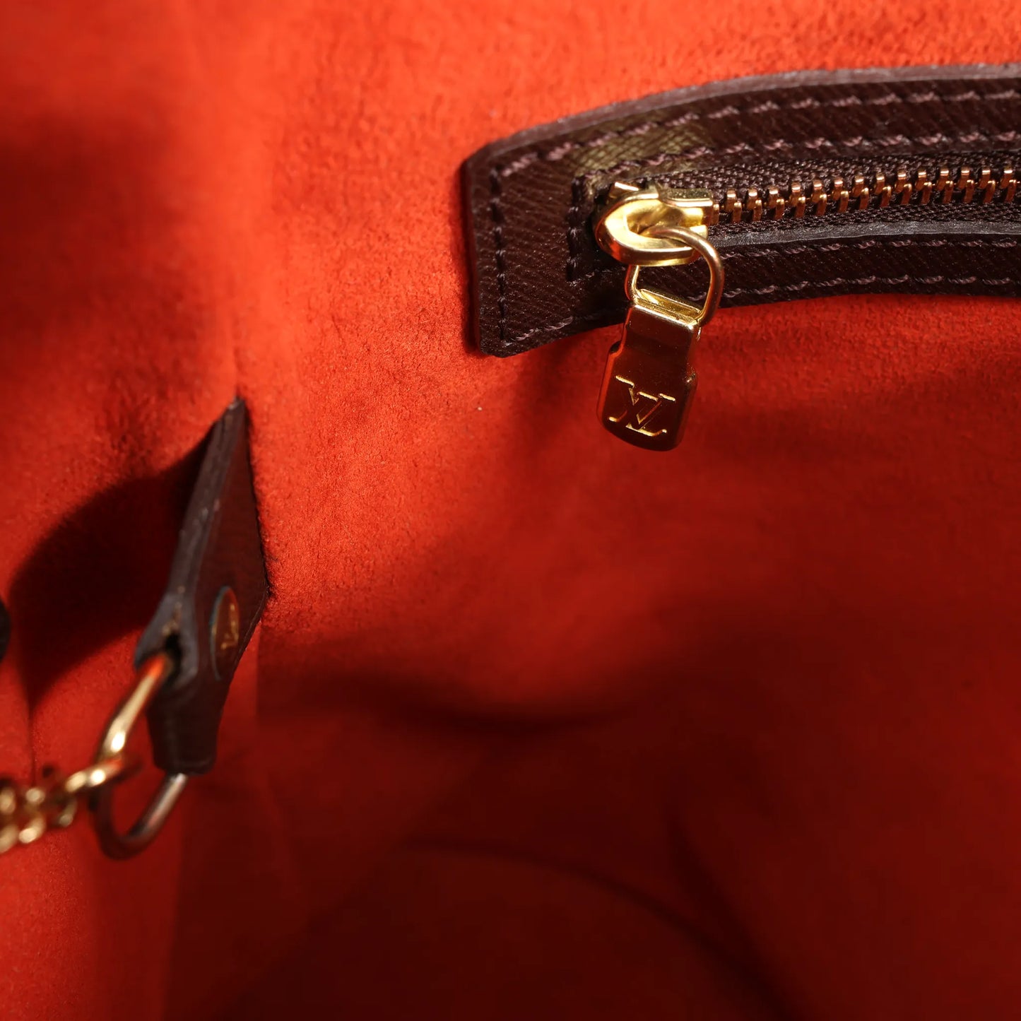 Louis Vuitton Damier Malle Shoulder Bag in Brown N42240