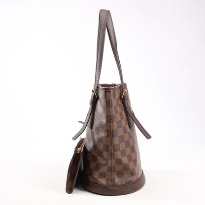 Louis Vuitton Damier Malle Shoulder Bag in Brown N42240