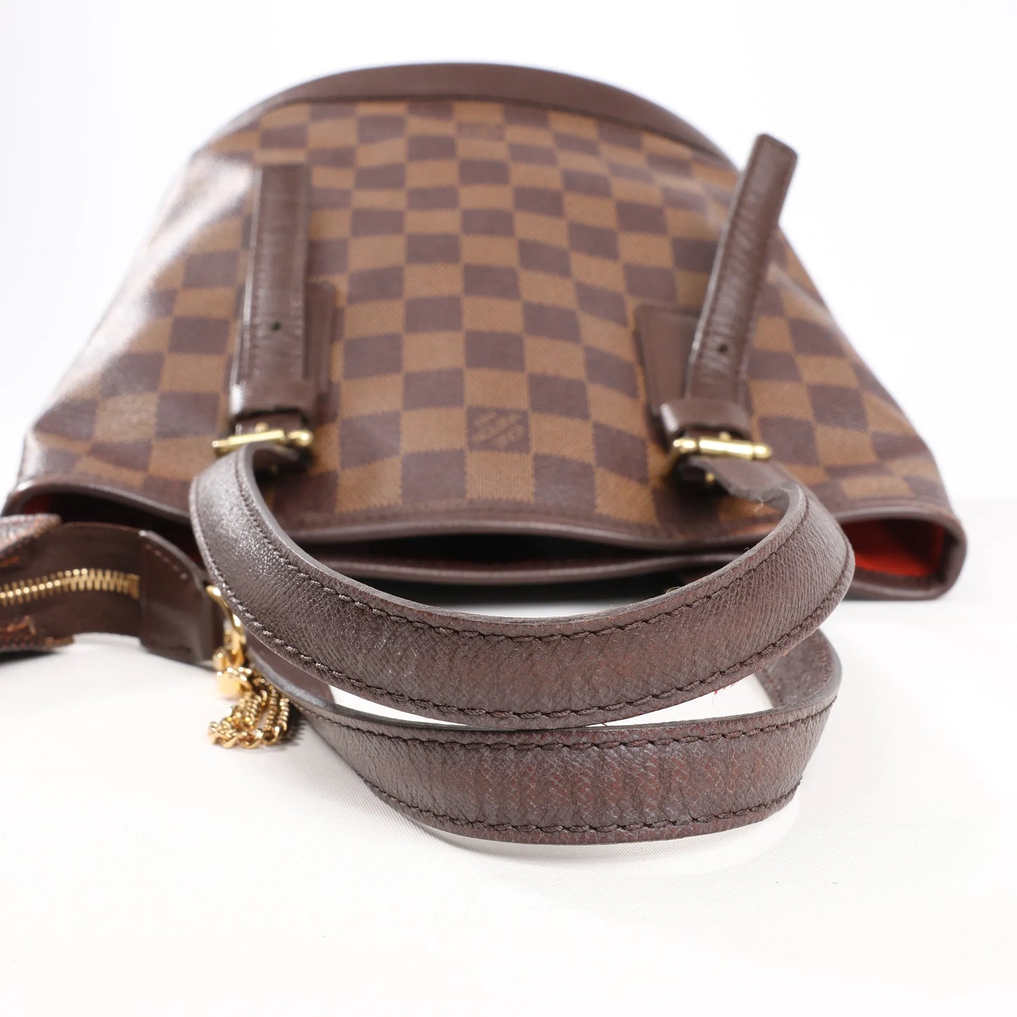 Louis Vuitton Damier Malle Shoulder Bag in Brown N42240