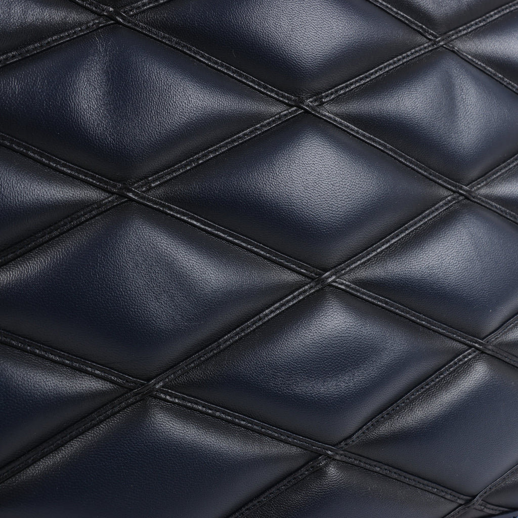 Louis Vuitton Malletage Alma GM Handbag in Navy Blue M23723