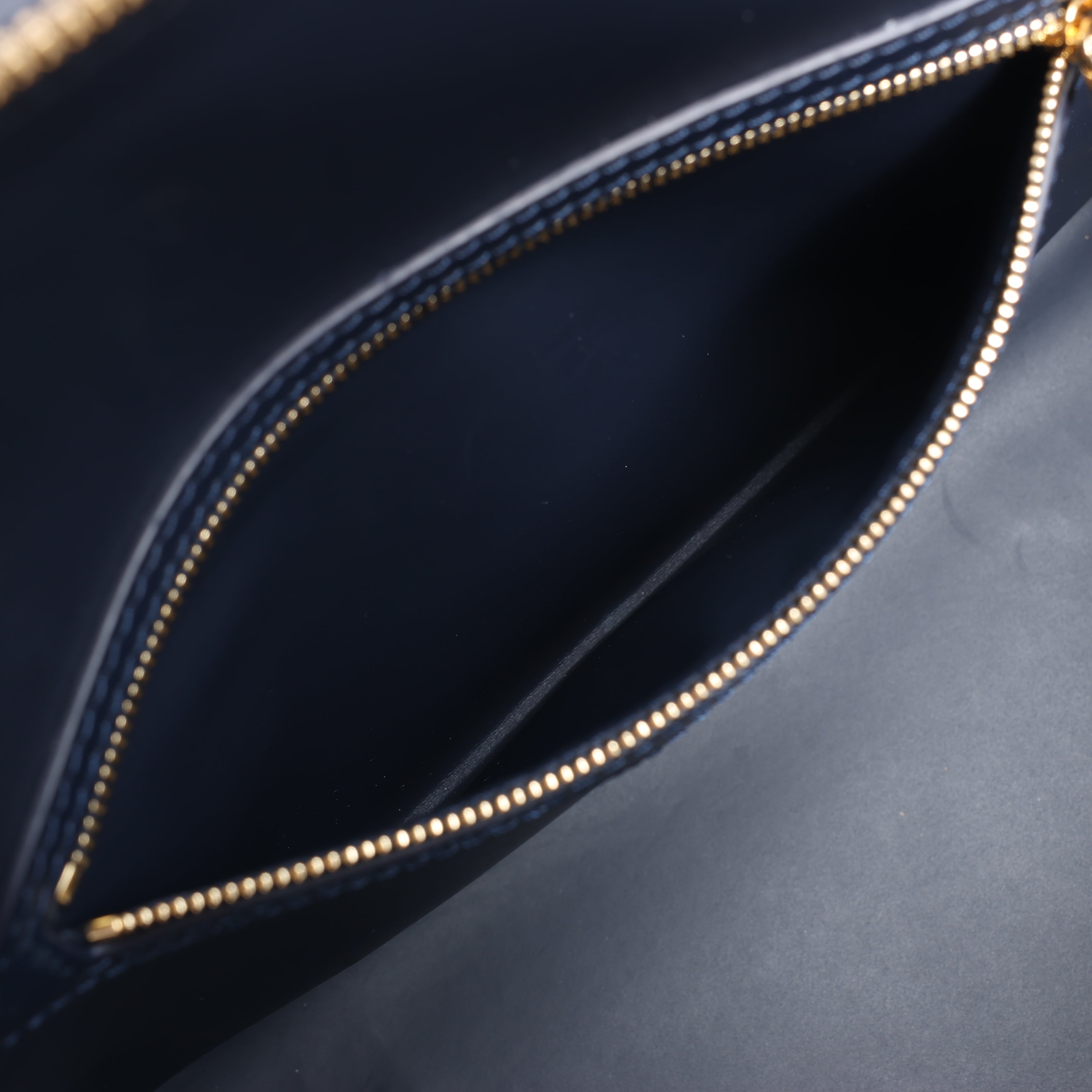 Louis Vuitton Malletage Alma GM Handbag in Navy Blue M23723