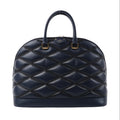 Louis Vuitton Malletage Alma GM Handbag in Navy Blue M23723