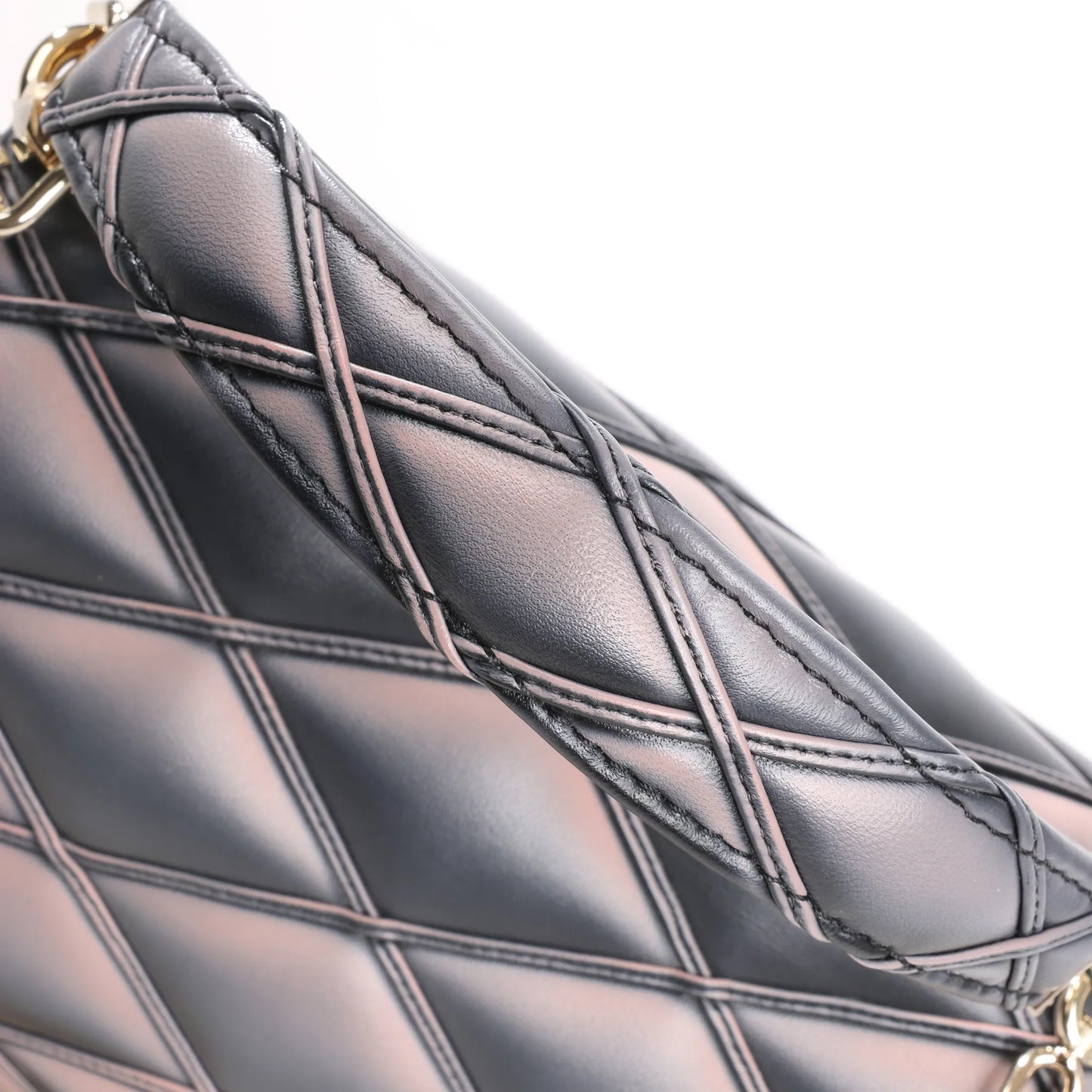 Louis Vuitton GO-14MM Malletage Crossbody Bag in Black x Pink M23569