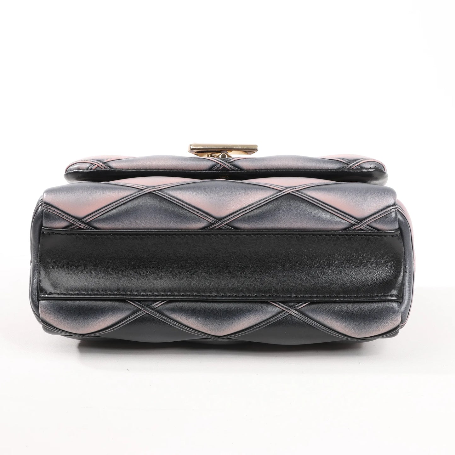 Louis Vuitton GO-14MM Malletage Crossbody Bag in Black x Pink M23569