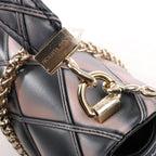 Louis Vuitton GO-14MM Malletage Crossbody Bag in Black x Pink M23569