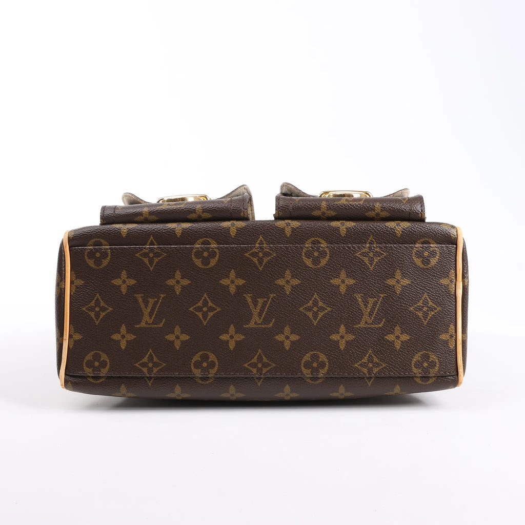Louis Vuitton Monogram Canvas Manhattan PM Handbag M40026