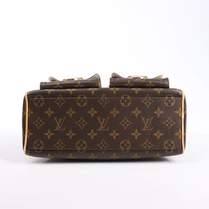 Louis Vuitton Monogram Canvas Manhattan PM Handbag M40026