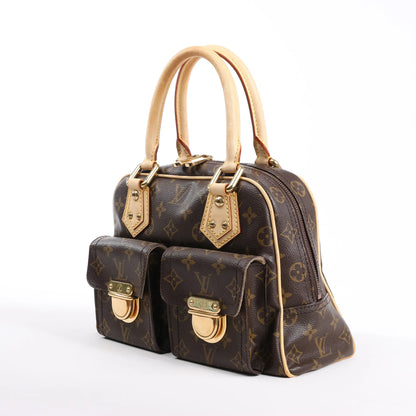 Louis Vuitton Monogram Canvas Manhattan PM Handbag M40026