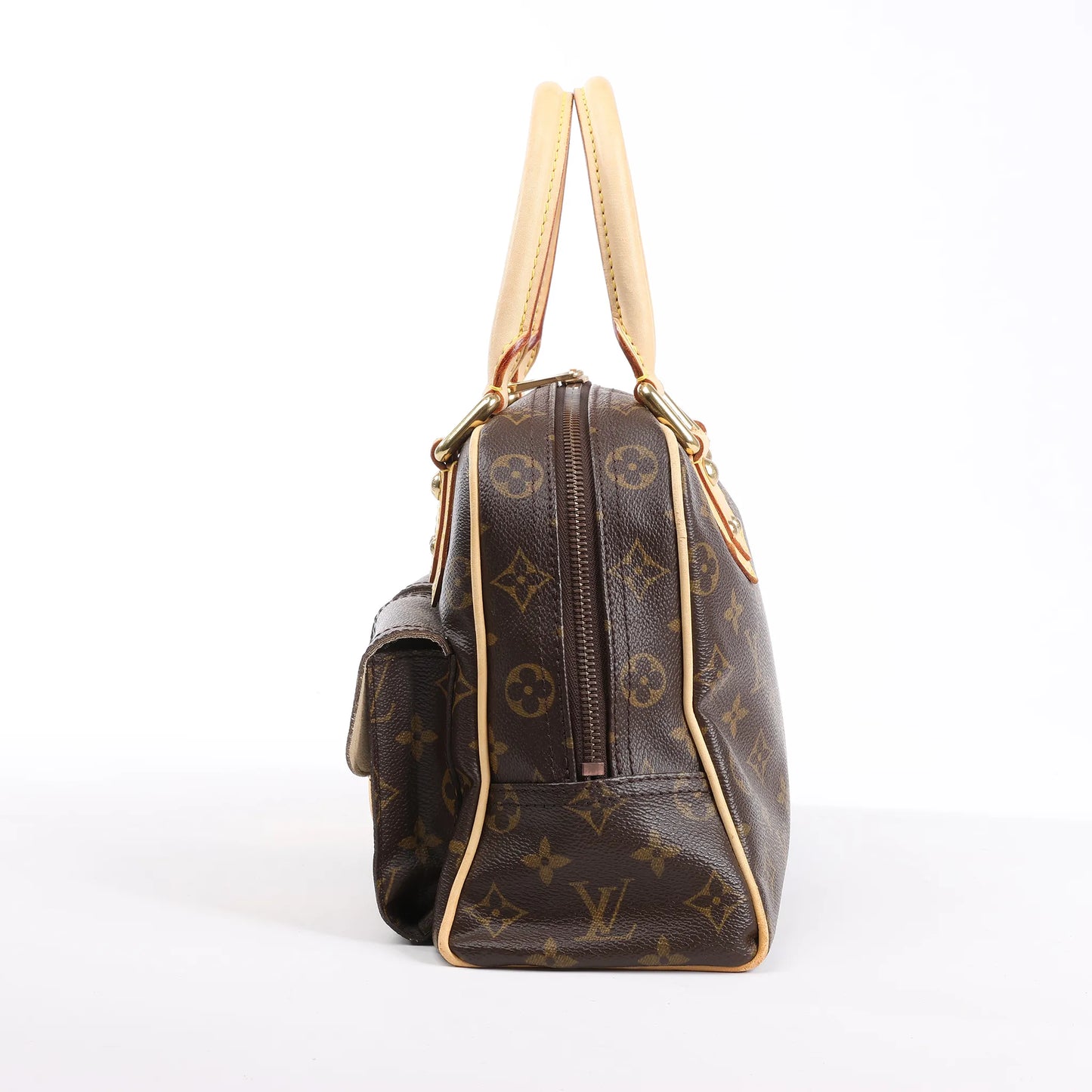 Louis Vuitton Monogram Canvas Manhattan PM Handbag M40026