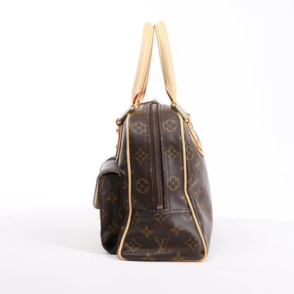 Louis Vuitton Monogram Canvas Manhattan PM Handbag M40026