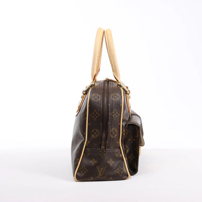 Louis Vuitton Monogram Canvas Manhattan PM Handbag M40026